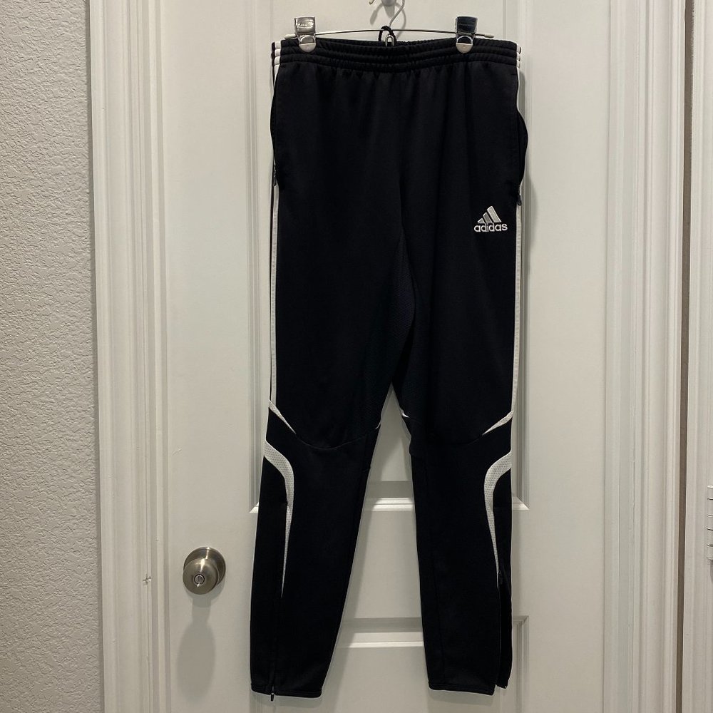 Adidas Clima365 Tiro Pants, Tapered Leg with zipper Size Large
